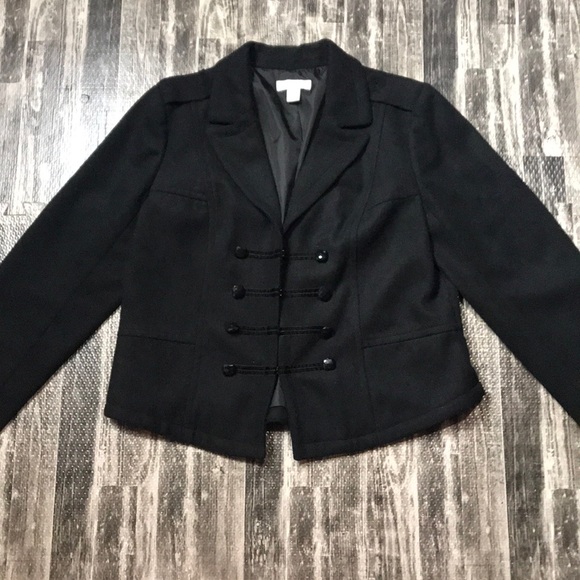 Christopher & Banks Jackets & Blazers - Black wool Blazer suit top jacket